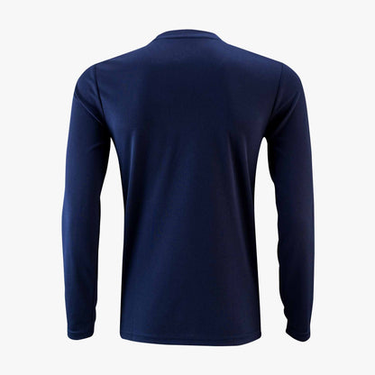 T-shirt de sport à manches longues Protech Dry Fit (bleu foncé) | RNZ50001 |