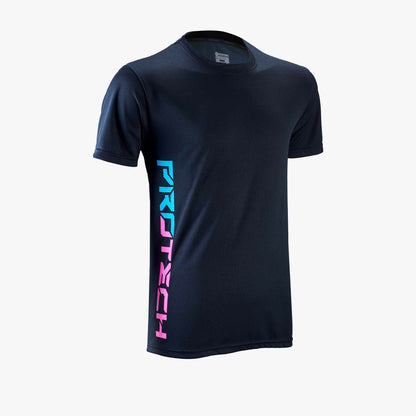 T-shirt graphique Protech Dry Fit Sports (noir rose) | RNZ10067 |