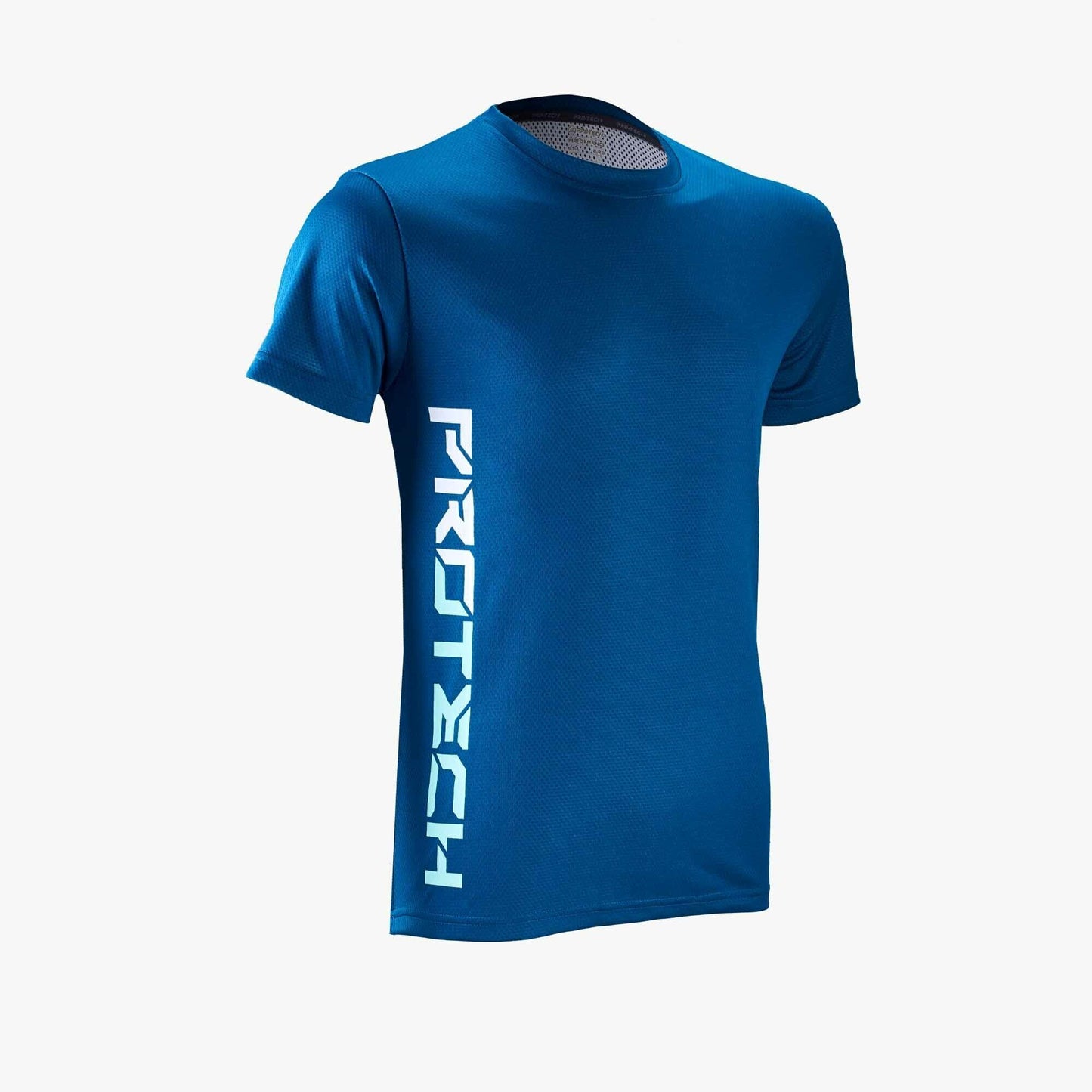 T-shirt graphique Protech Dry Fit Sports (Bleu Bleu Clair) | RNZ10067 |