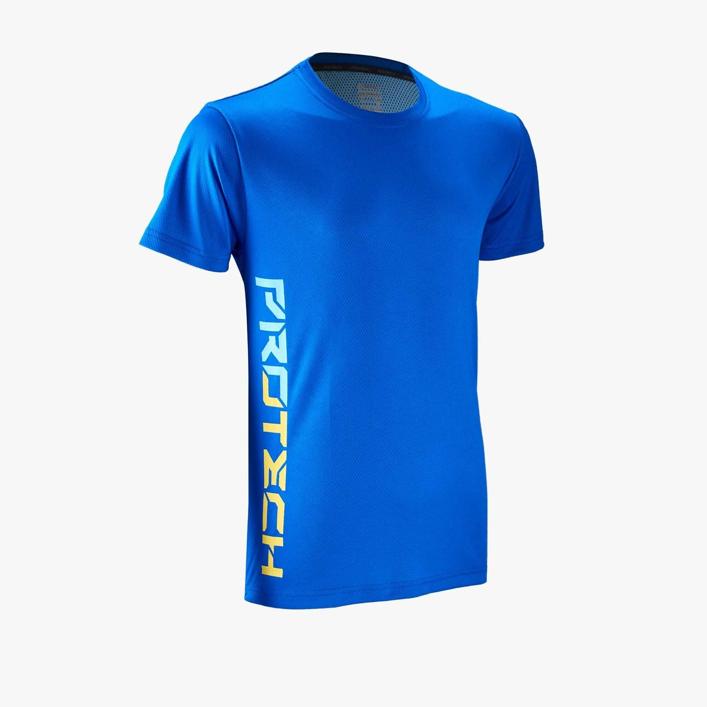 T-shirt graphique Protech Dry Fit Sports (bleu vif jaune) | RNZ10067 |