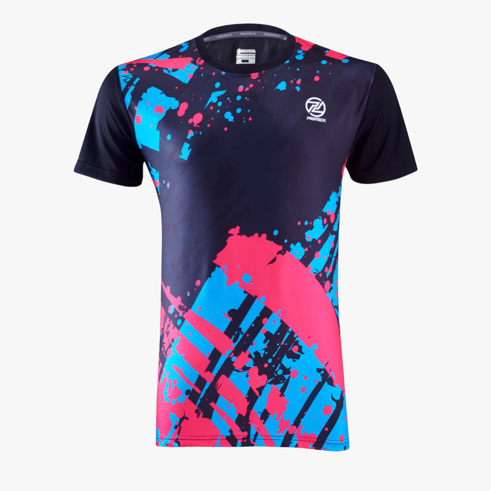 Maillot de tournoi Protech Dry Fit (noir rose) | RNZ10068 |