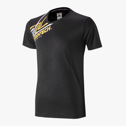 Protech Dry Fit Sport Graphic T-Shirt (Black Gold White) | RNZ10073 |