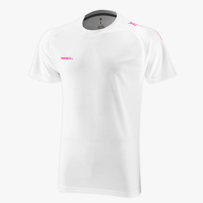 T-shirt graphique Protech Dryfit Sports (Blanc) | RNZ10079 |