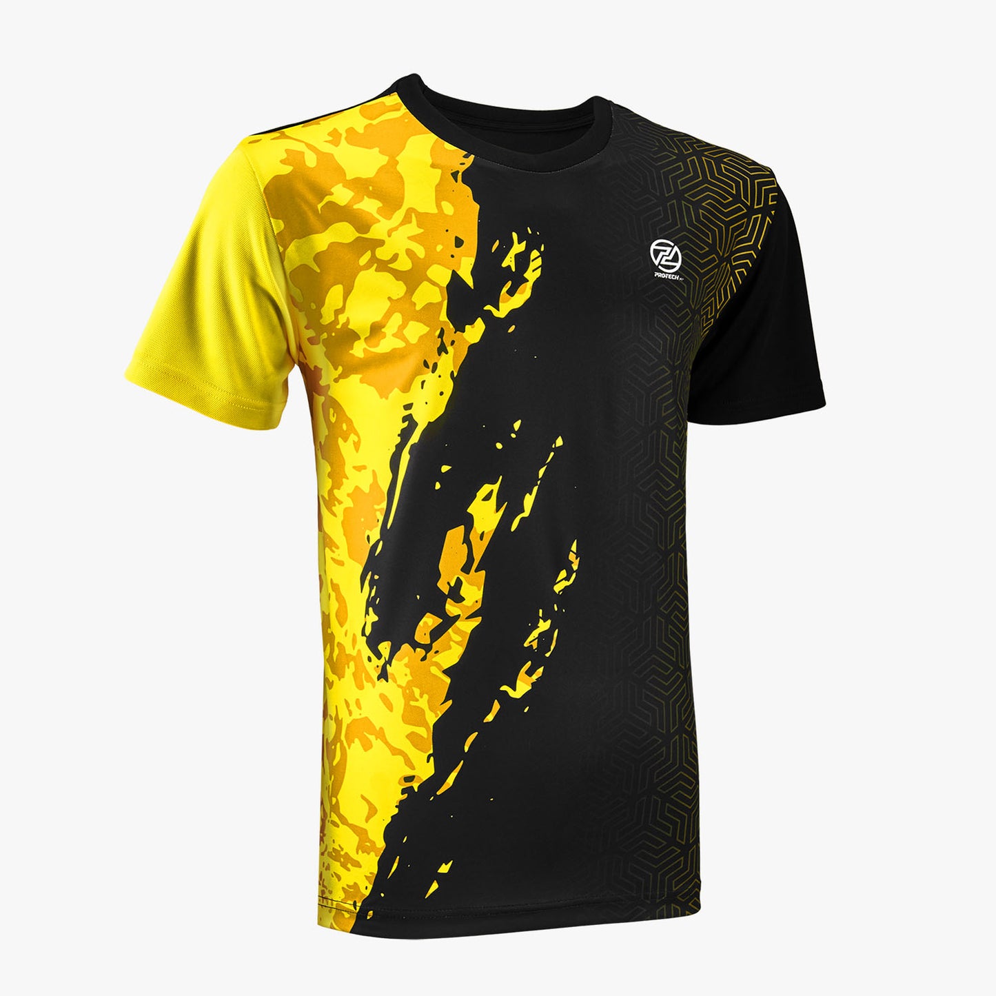 Maillot de tournoi Protech Dry Fit (noir jaune) | RNZ10080M |