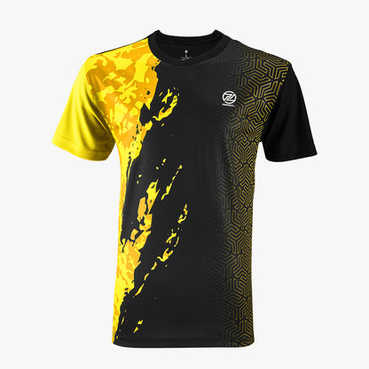 Maillot de tournoi Protech Dry Fit (noir jaune) | RNZ10080M |