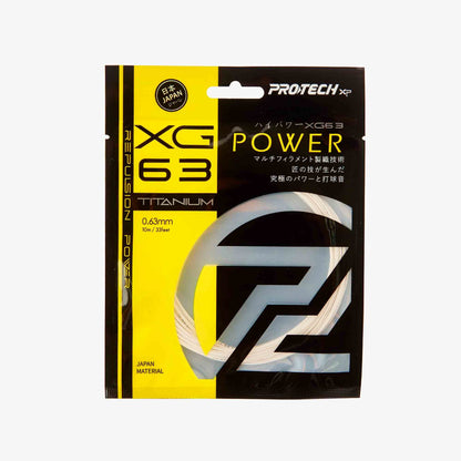 Protech XG63 Ti - Cordages de badminton